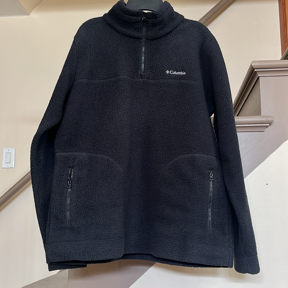 Columbia Sherpa fleece 1/4 zip sweater - Picture 2 of 5